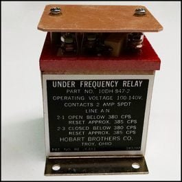 10DH847A-002 Under Frequency Relay