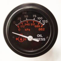 78A1117-002 – Oil Pressure Gauge 125 PSI
