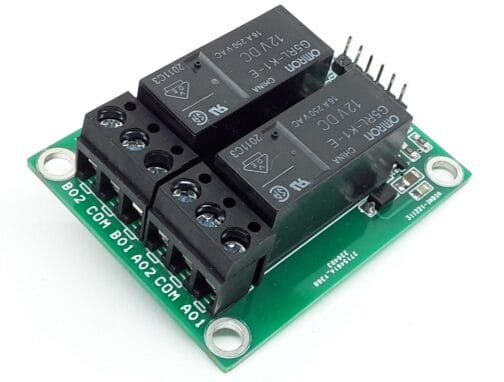 15579 Relay Assembly Board with Latch